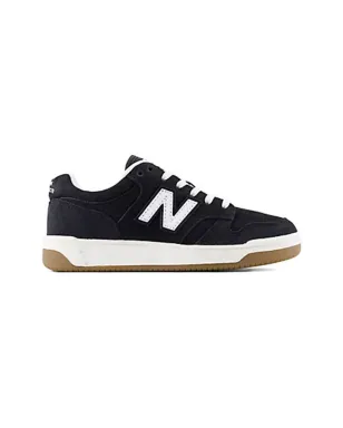 New Balance Kids 480 ロゴスニーカー ブラック - サムネイル2