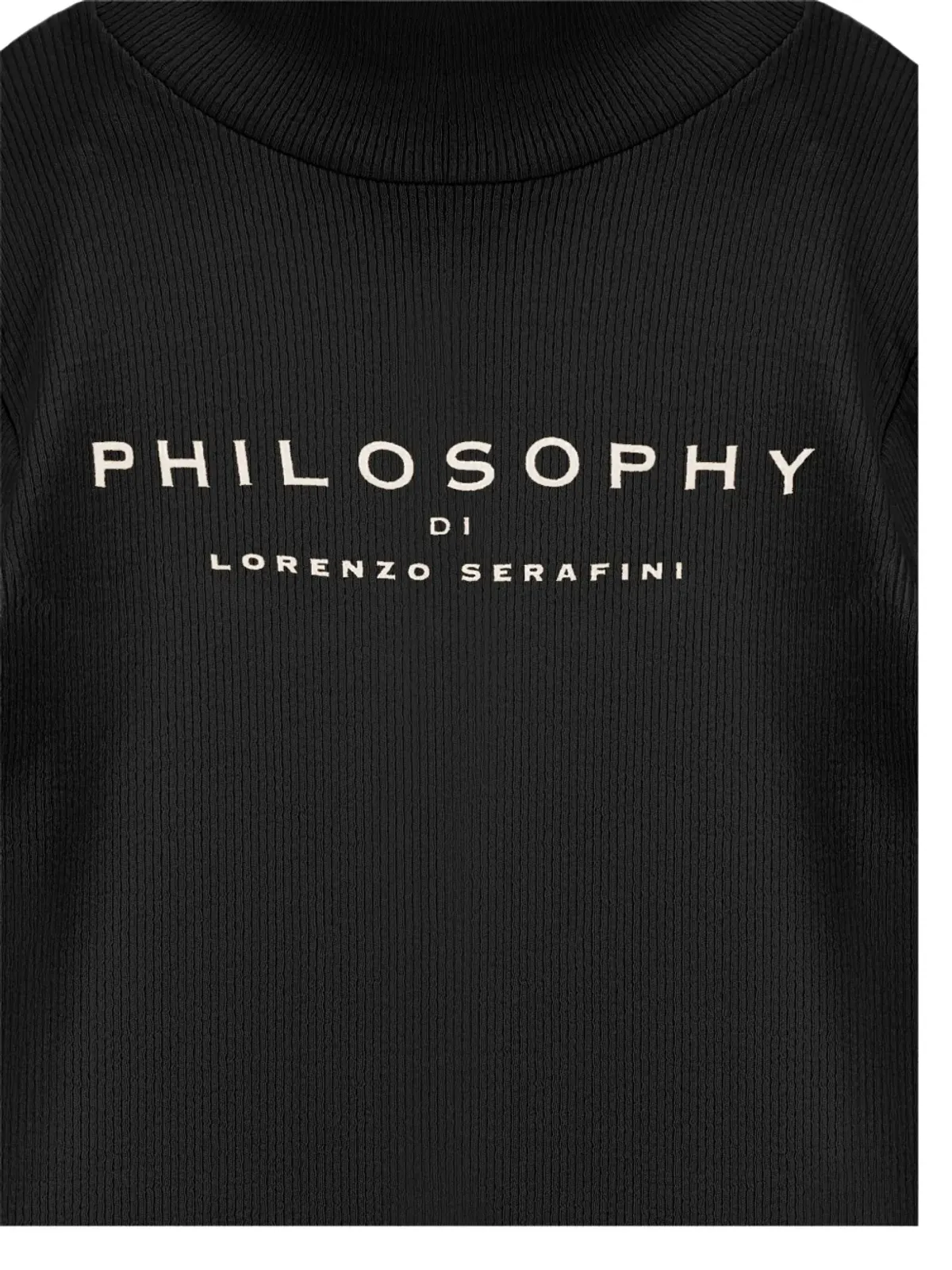 Philosophy Di Lorenzo Serafini Kids ロゴプリントリブニットトップ - 画像3