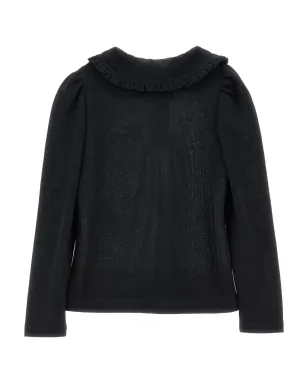 Philosophy Di Lorenzo Serafini Kids ラッフルカラー長袖ポロシャツ - サムネイル2