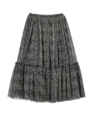 Philosophy Di Lorenzo Serafini Kids レオパード柄フリルのチュチュスカート - ホワイト - サムネイル2