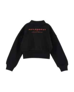 Philosophy Di Lorenzo Serafini Kids ジップフロントボンバージャケット - サムネイル2