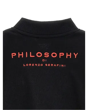 Philosophy Di Lorenzo Serafini Kids ジップフロントボンバージャケット - サムネイル3