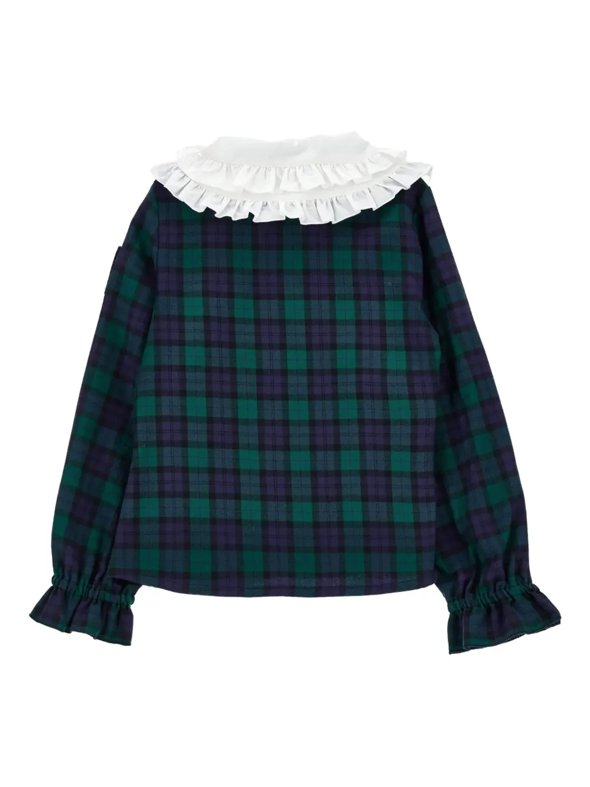 Philosophy Di Lorenzo Serafini Kids チェック柄シャツ - グリーン - 画像2