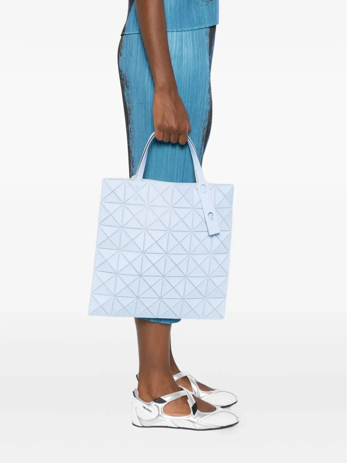 Bao Bao Issey Miyake 幾何学模様のトートバッグ - 画像2