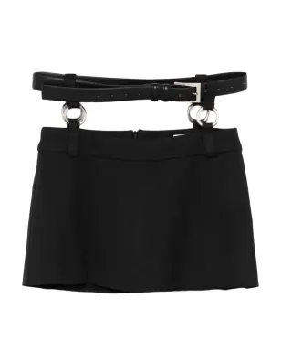Vestiaire d'un Oiseau Libre リング付きミニスカート - サムネイル1