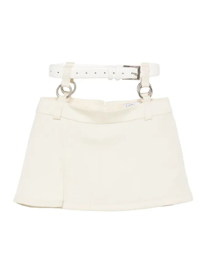 Vestiaire d'un Oiseau Libre Vestiaire d'un Oiseau Libre ベルト付きミニスカートの商品画像