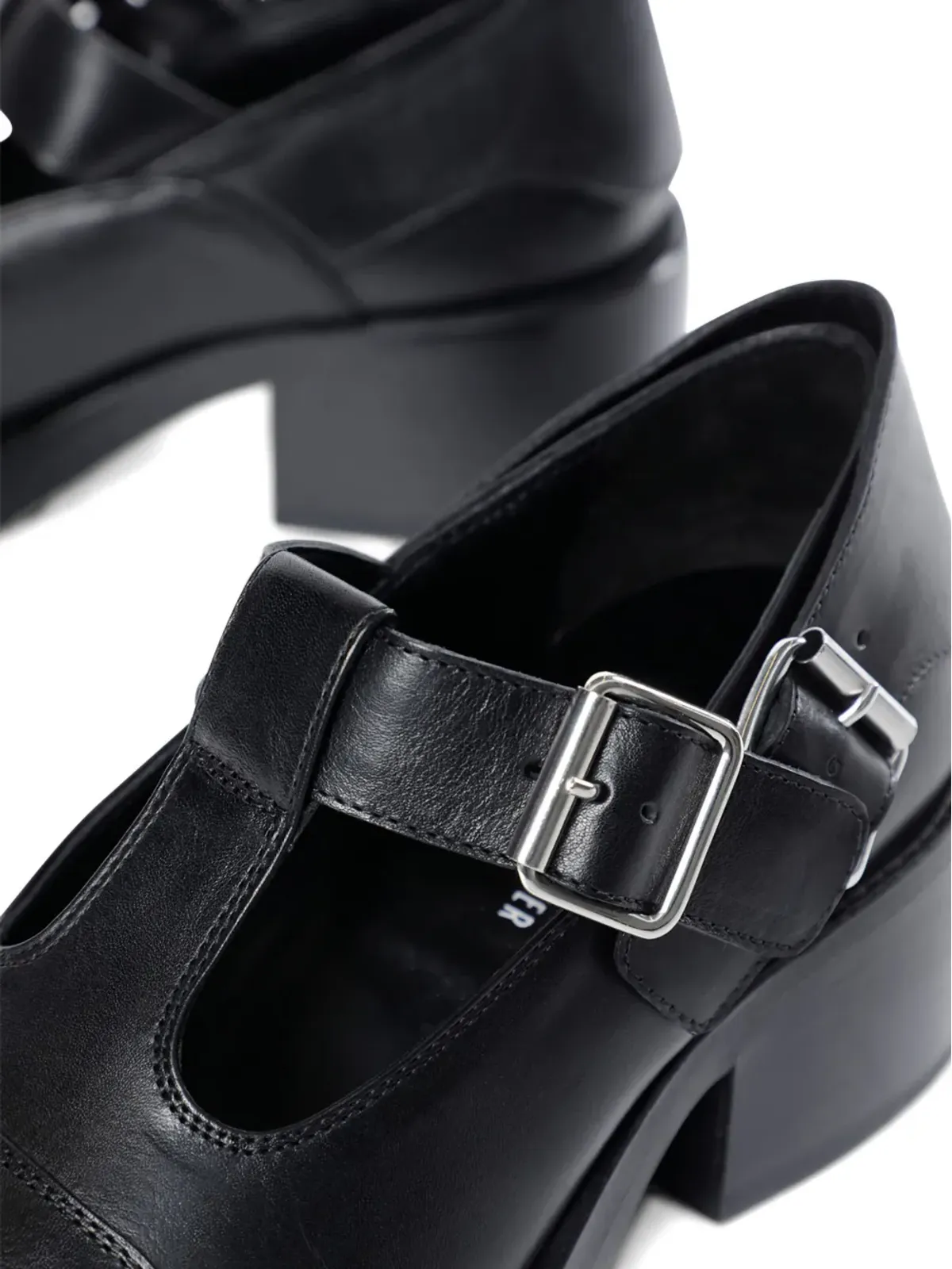 Ann Demeulemeester フレジャ レザー パンプス - 画像3