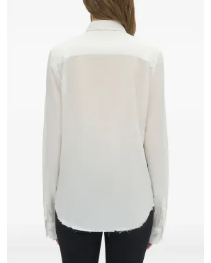 Ann Demeulemeester 長袖コットンシャツ - サムネイル4