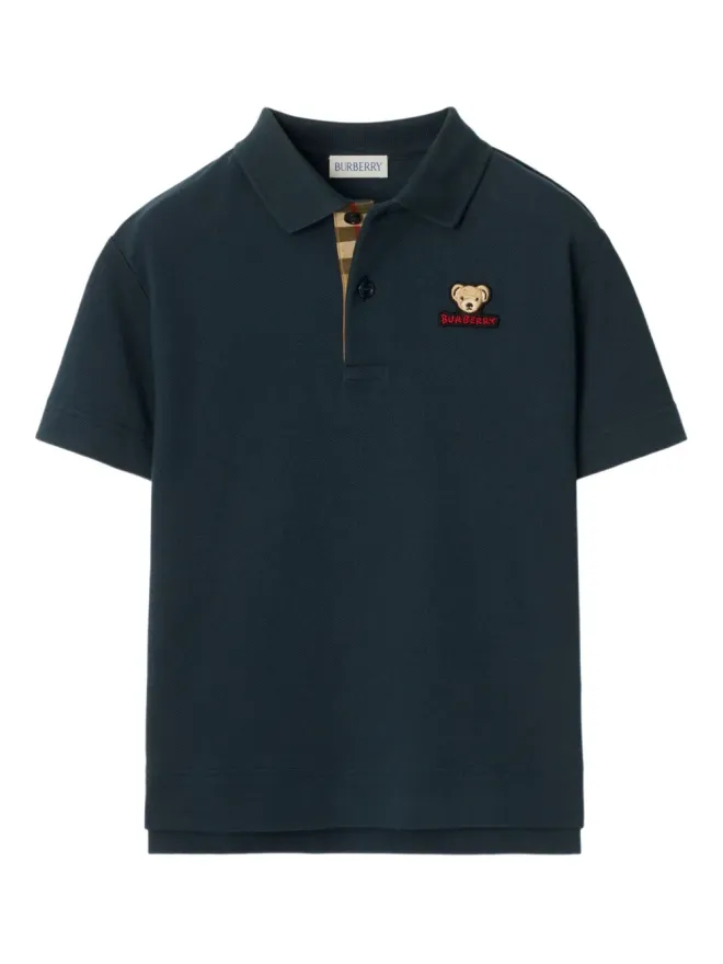 Burberry Kids Burberry Kids トーマスベア刺繍ポロシャツの商品画像