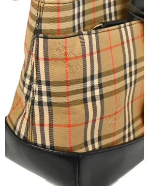 Burberry Pre-Owned 1990-2000s House Check-patterned tote bag - Neutrals - サムネイル3