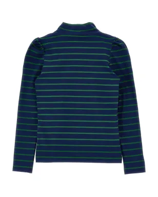 Philosophy Di Lorenzo Serafini Kids ストライプ柄ハイネックトップス - Blue - サムネイル2