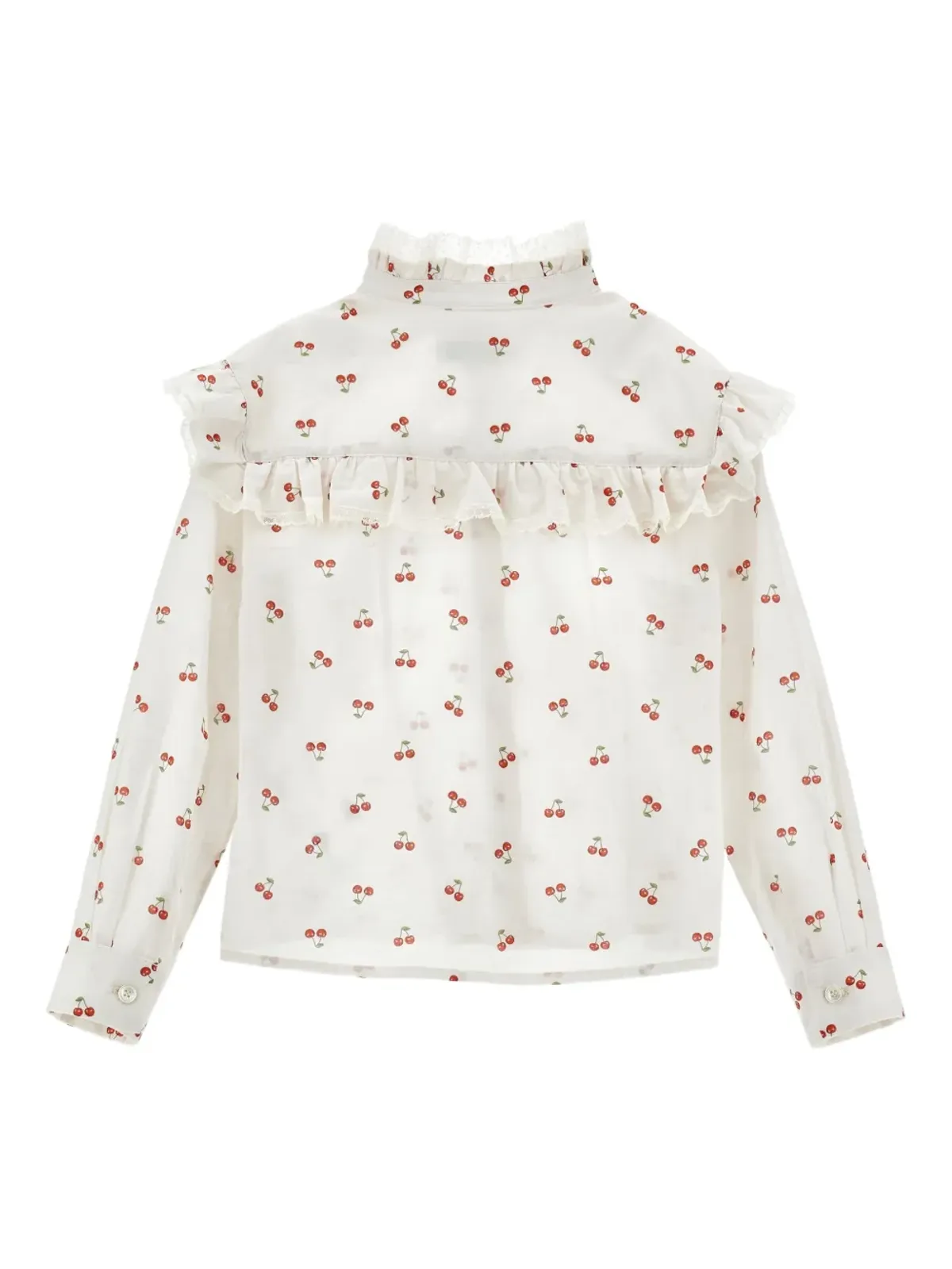 Philosophy Di Lorenzo Serafini Kids チェリープリントブラウス - 画像2
