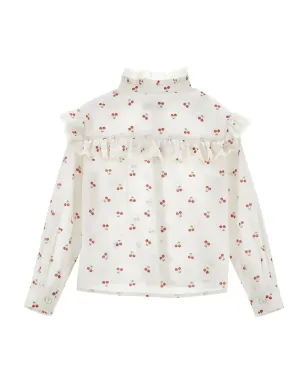 Philosophy Di Lorenzo Serafini Kids チェリープリントブラウス - サムネイル2