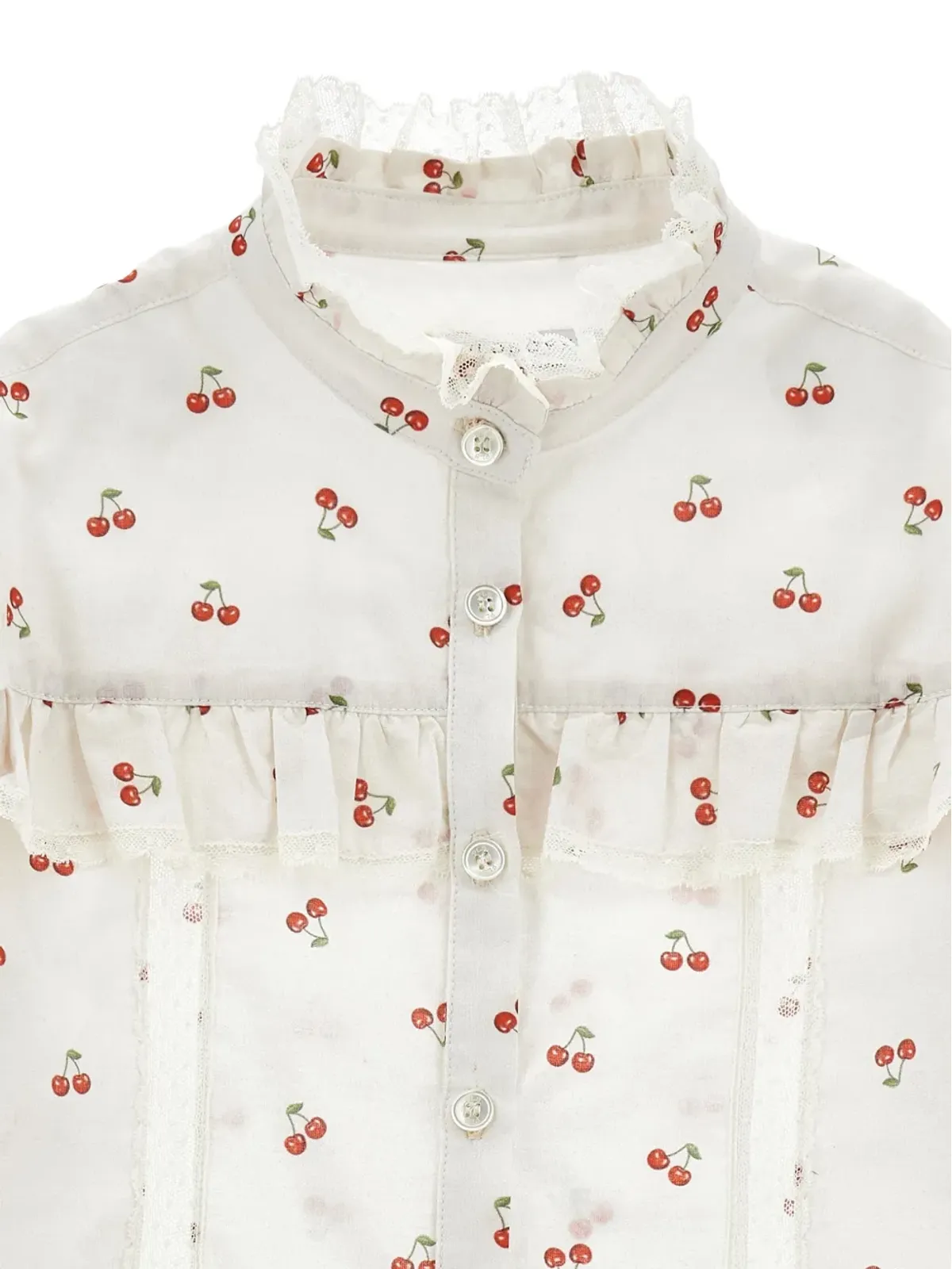 Philosophy Di Lorenzo Serafini Kids チェリープリントブラウス - 画像3