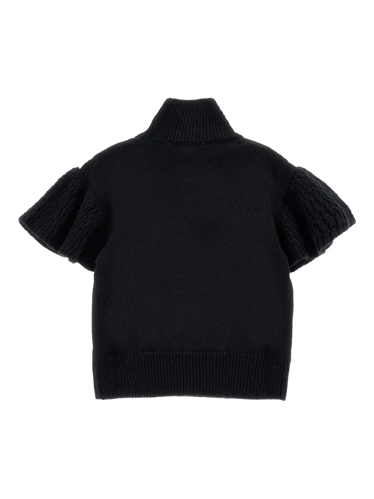 Philosophy Di Lorenzo Serafini Kids フリルスリーブ刺繍セーター - 画像2