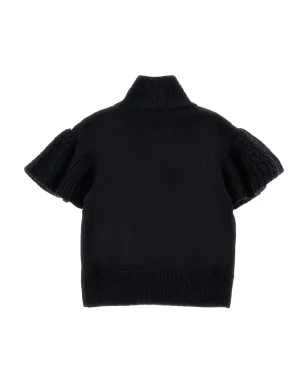 Philosophy Di Lorenzo Serafini Kids フリルスリーブ刺繍セーター - サムネイル2