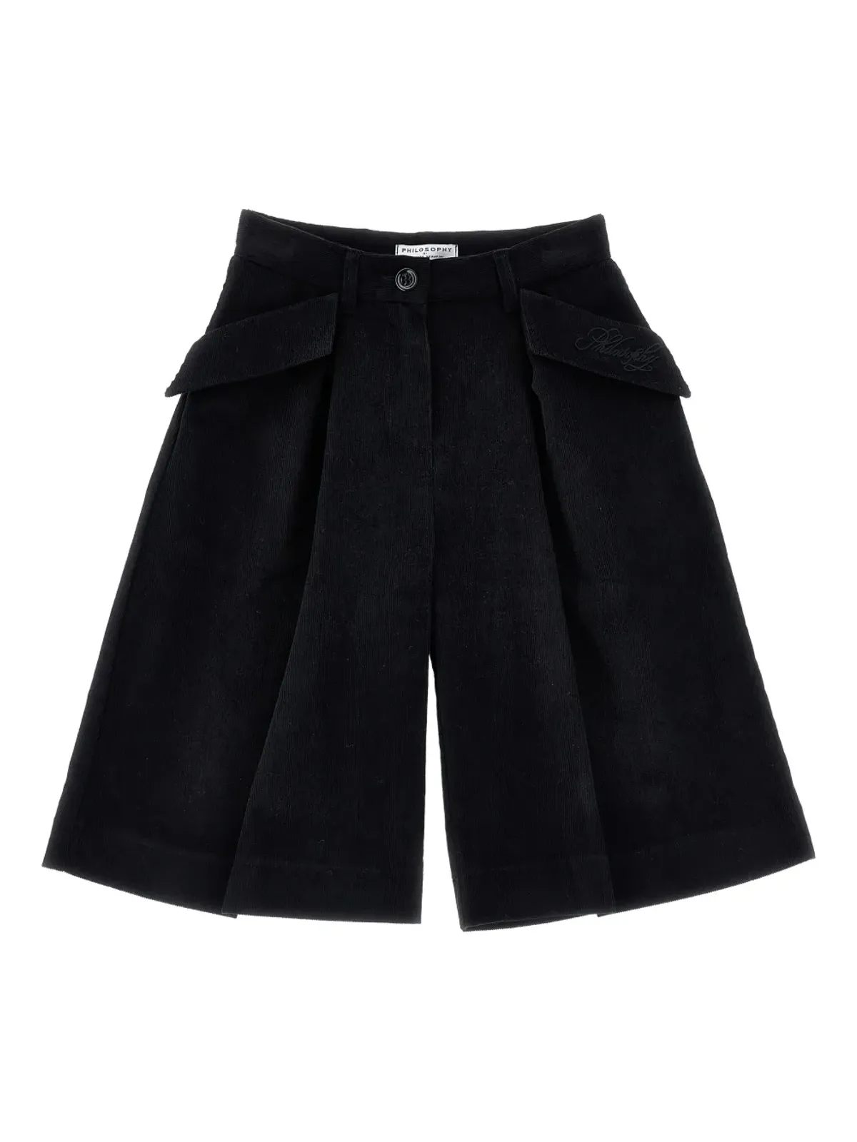 Philosophy Di Lorenzo Serafini Kids プリーツフラップポケットトラウザーズ - 画像1