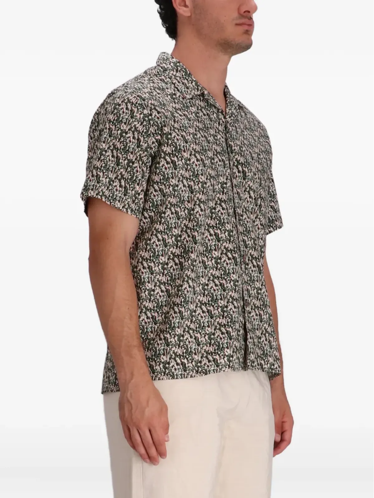Paul Smith プリントコットンシャツ - ブラック - 画像3