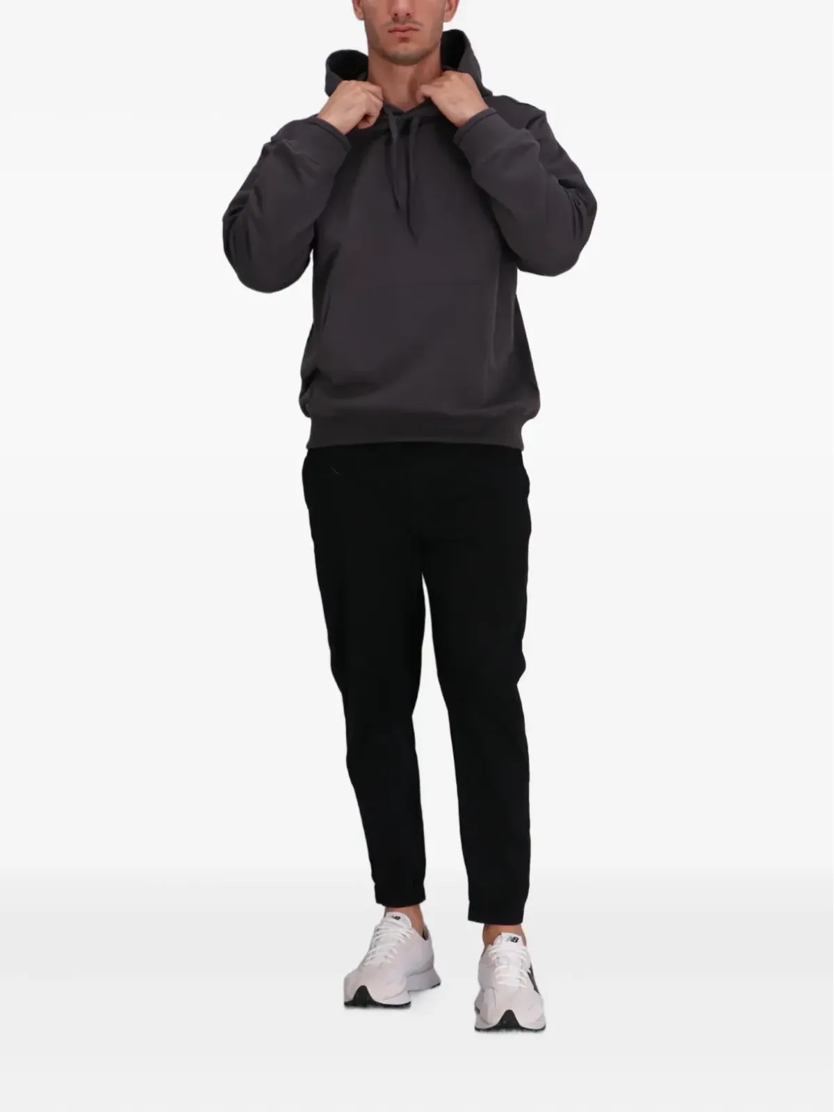 The North Face Connect embroidered-flower hoodie - Grey - 画像2