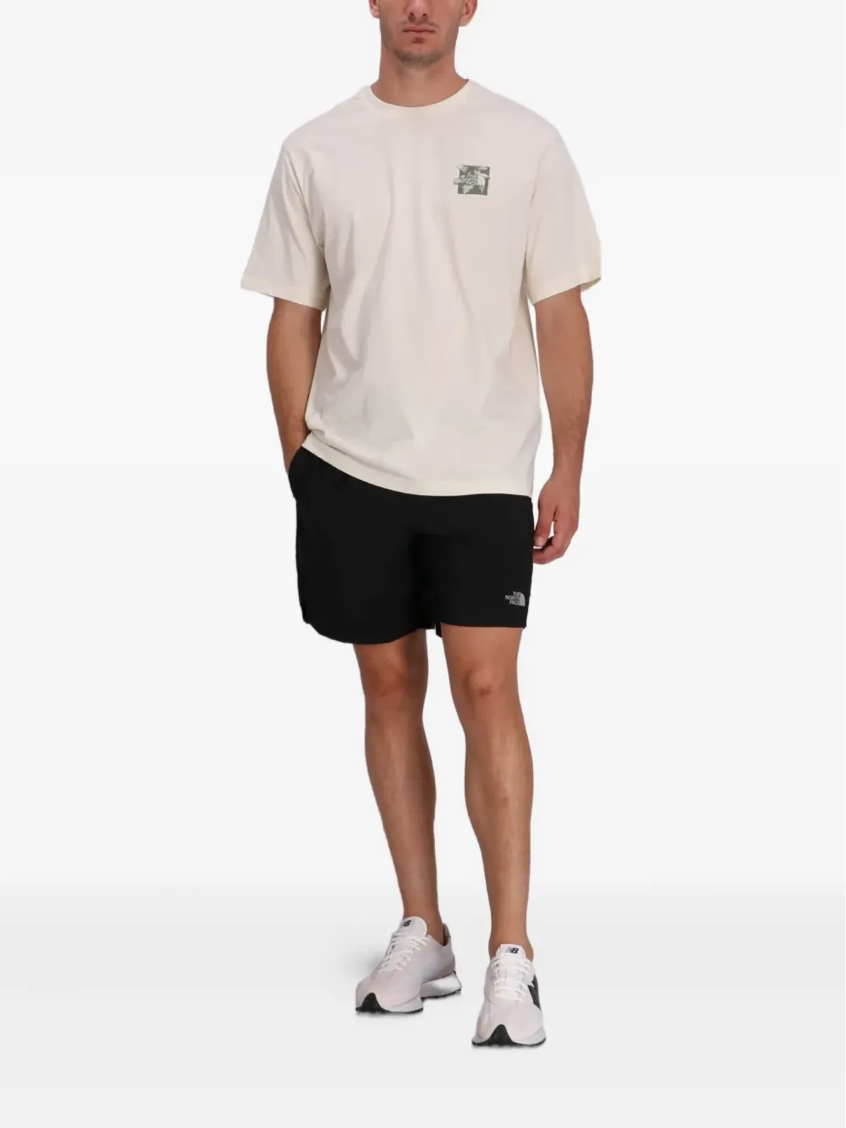 The North Face コネクト グラフィックプリント コットンTシャツ - 画像2