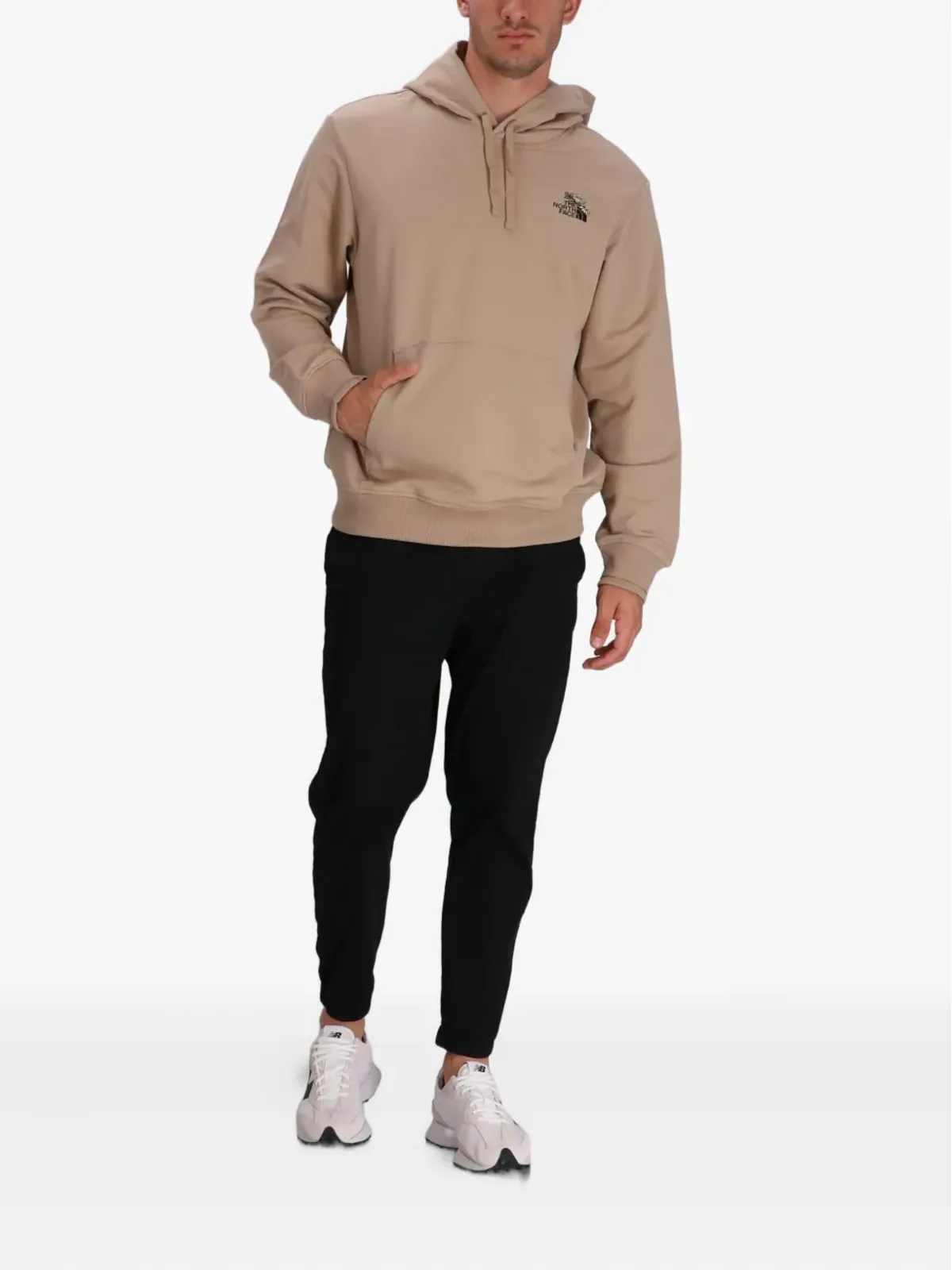 The North Face Connect 花柄刺繍フード付きパーカー - 画像2