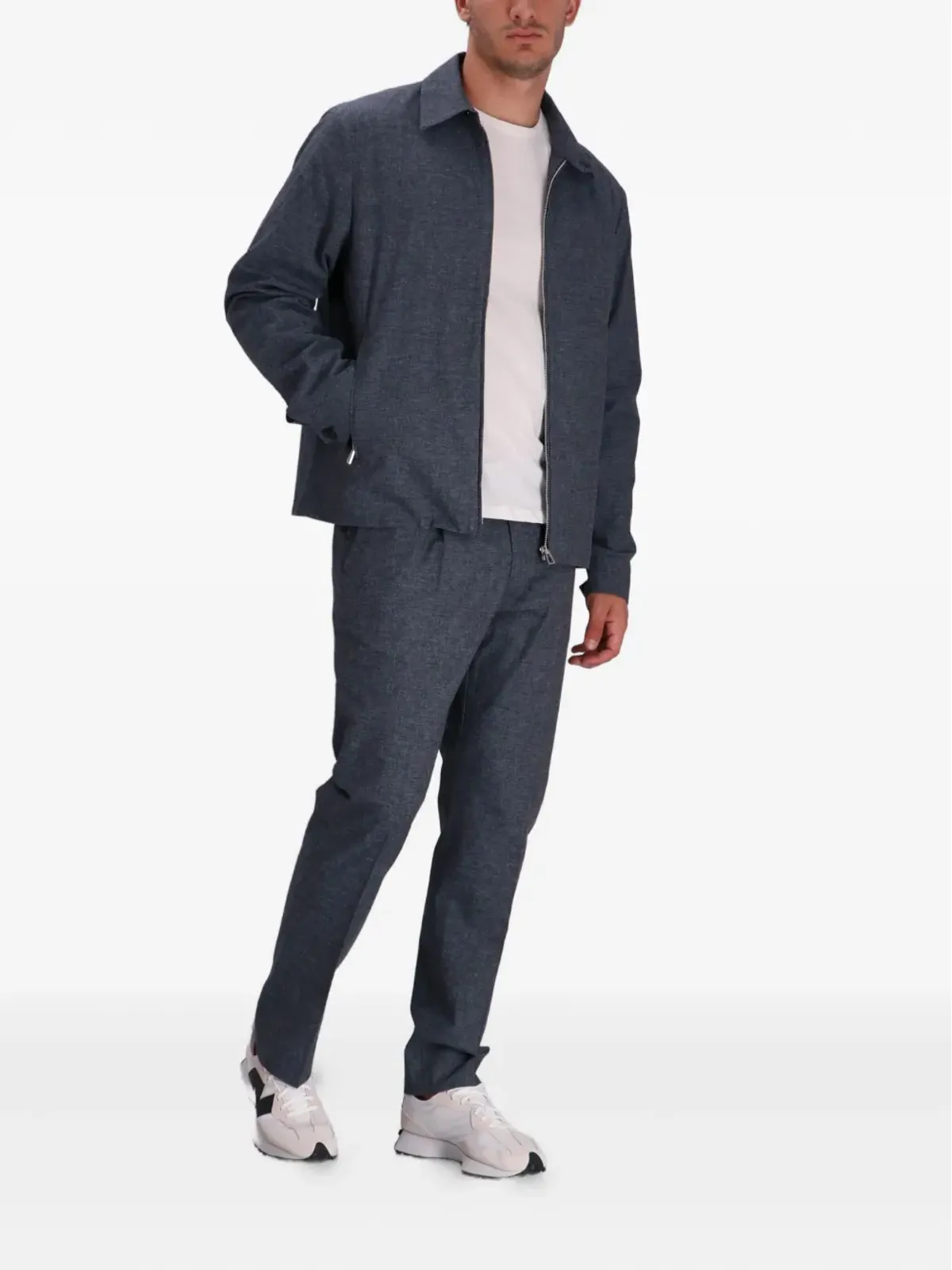 Paul Smith ジップファスナー付き コットン シャツジャケット - Blue - 画像2