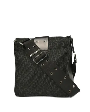 Christian Dior Pre-Owned 2004 トロッター・ストリート・シック キャンバス×レザー ショルダーバッグ - サムネイル1