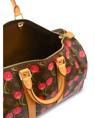 Louis Vuitton Pre-Owned 2005 モノグラム・チェリー Keepall 45 ダッフルバッグ - ブラウン - サムネイル5