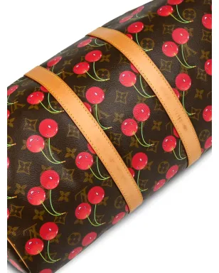 Louis Vuitton Pre-Owned 2005 モノグラム・チェリー Keepall 45 ダッフルバッグ - ブラウン - サムネイル4