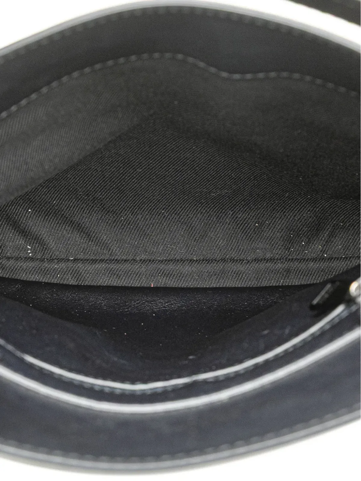 Bottega Veneta Pre-Owned ナッパレザー イントレチャート メッセンジャーバッグ（クロスボディ） - ブラック - 画像5