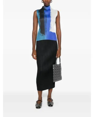 Pleats Please Issey Miyake プリーツ入りストレートスカート - サムネイル2