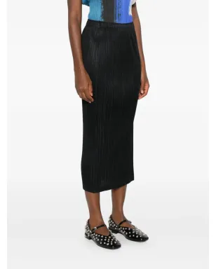 Pleats Please Issey Miyake プリーツ入りストレートスカート - サムネイル3