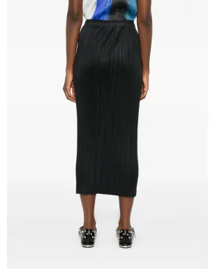 Pleats Please Issey Miyake プリーツ入りストレートスカート - サムネイル4