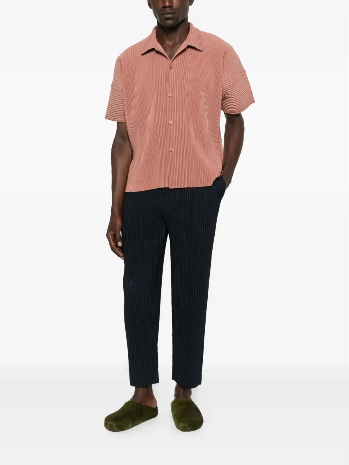 Homme Plissé Issey Miyake 半袖シャツ - 画像2