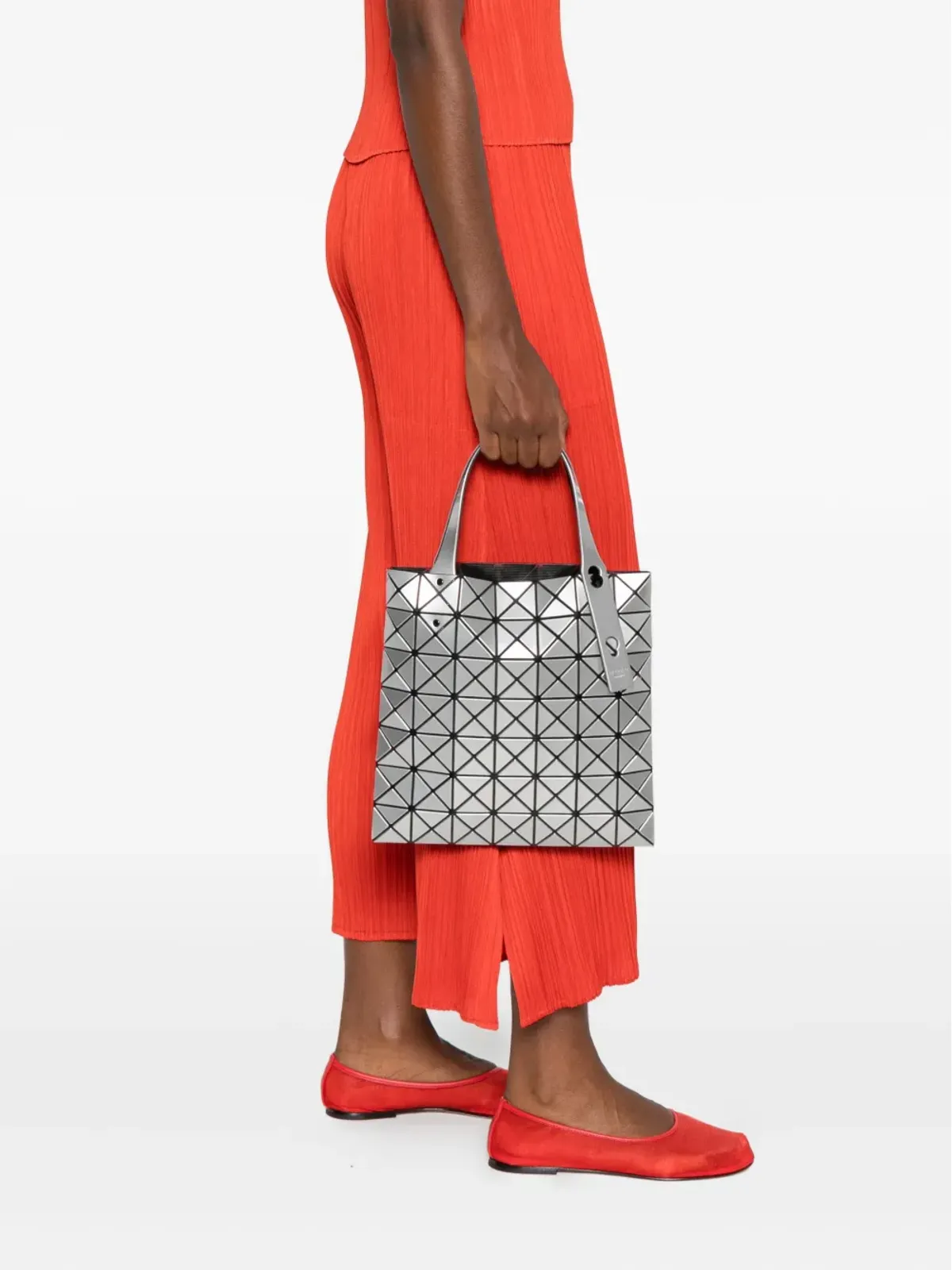 Bao Bao Issey Miyake Prism geometric-pattern tote bag - Silver - 画像2