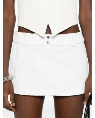 Vestiaire d'un Oiseau Libre コーデュロイ ミニスカート - サムネイル5