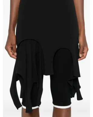 Alexander Wang フリンジ加工のレーサーネック・ミニドレス - サムネイル5