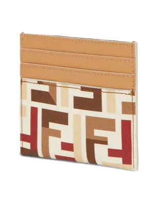 FENDI FF-pattern レザー カードホルダー - サムネイル2