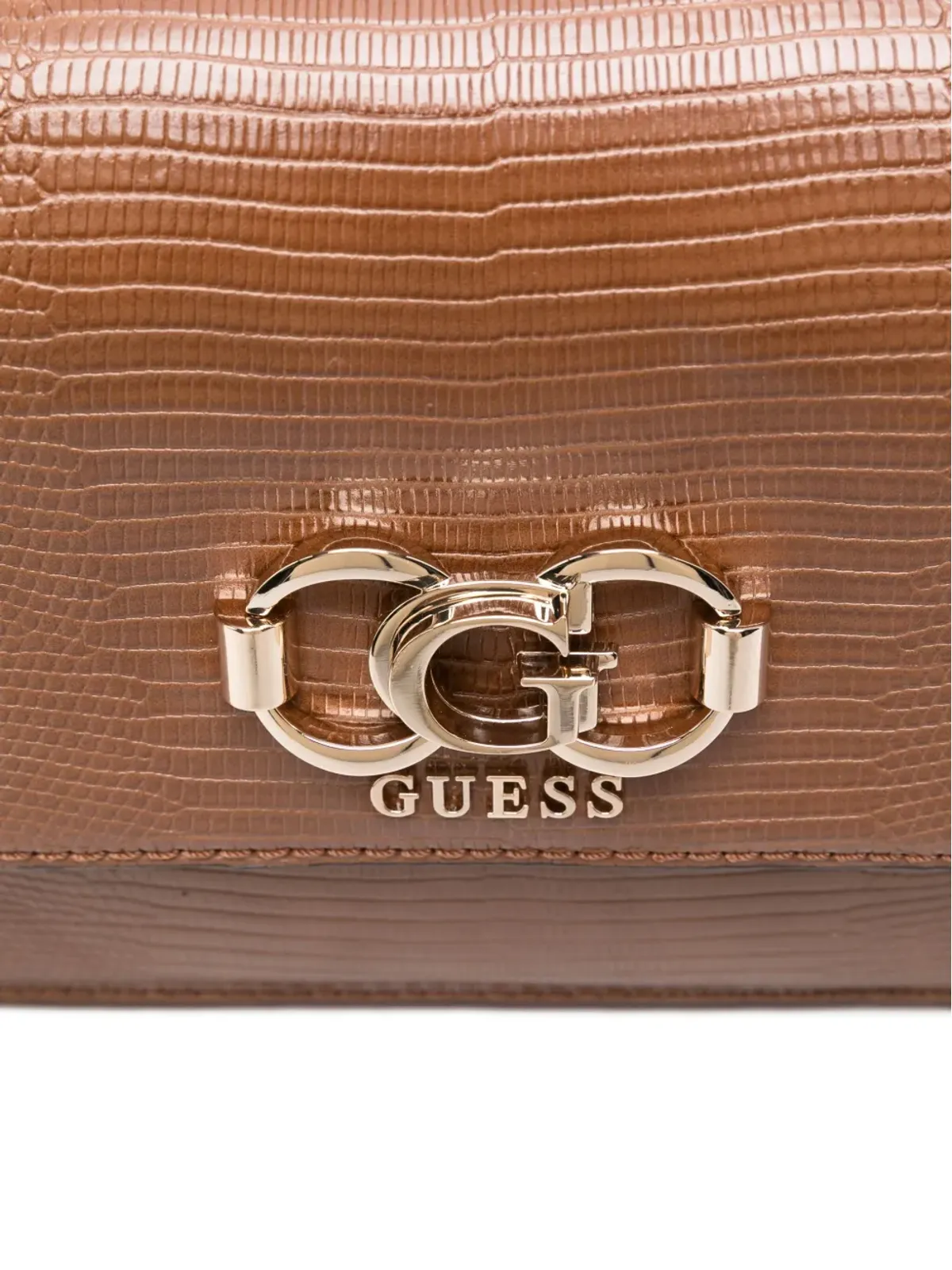 GUESS USA サリンジ クロスボディバッグ（ブラウン） - 画像3