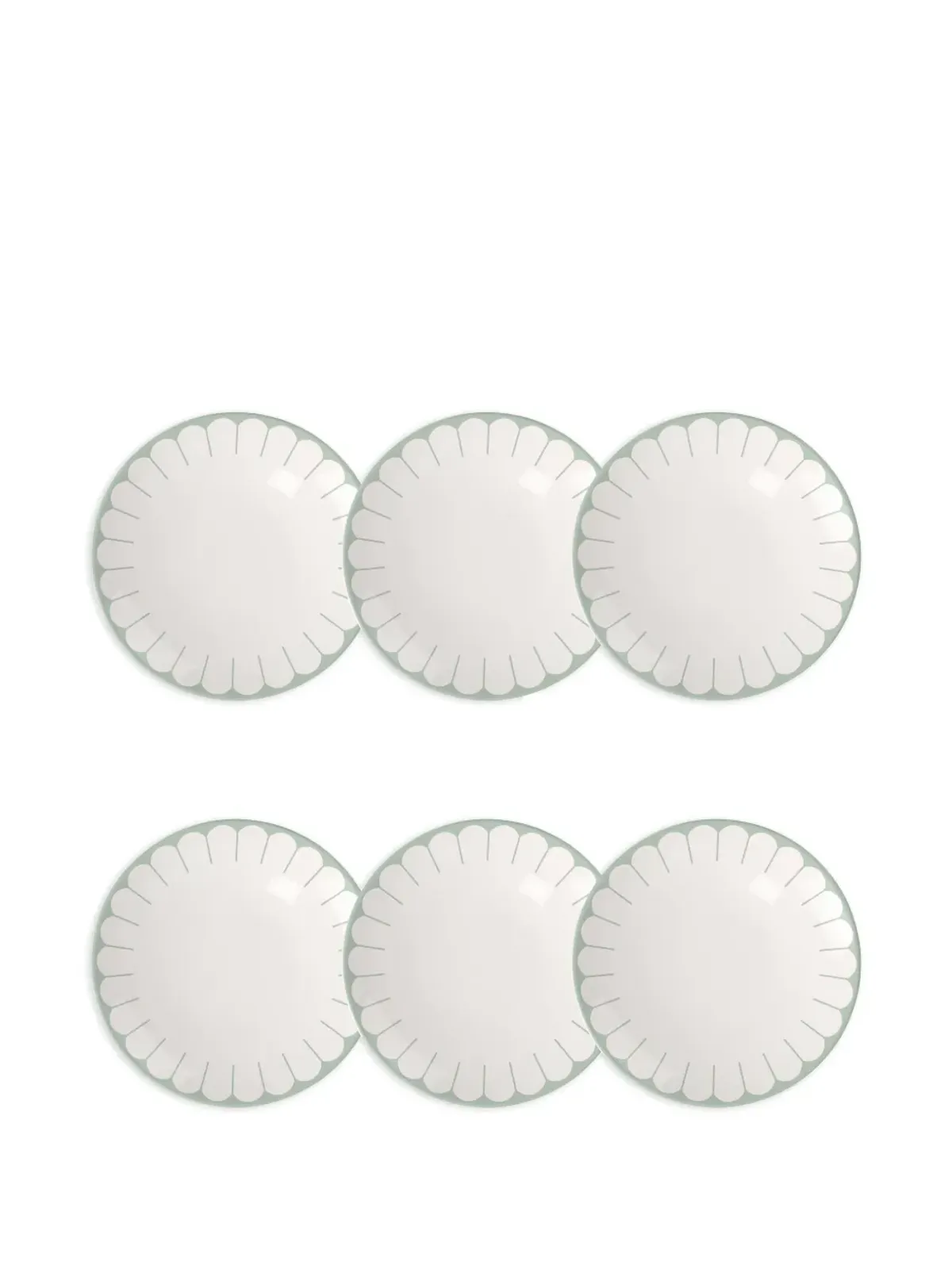 Villeroy & Boch 花縁の皿セット - 画像2