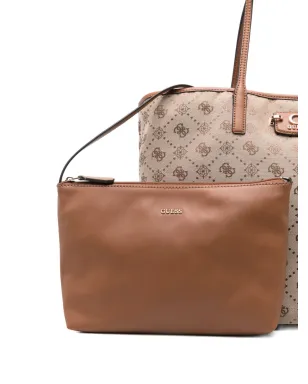 GUESS USA ロゴプレートモノグラム トートバッグ - サムネイル3