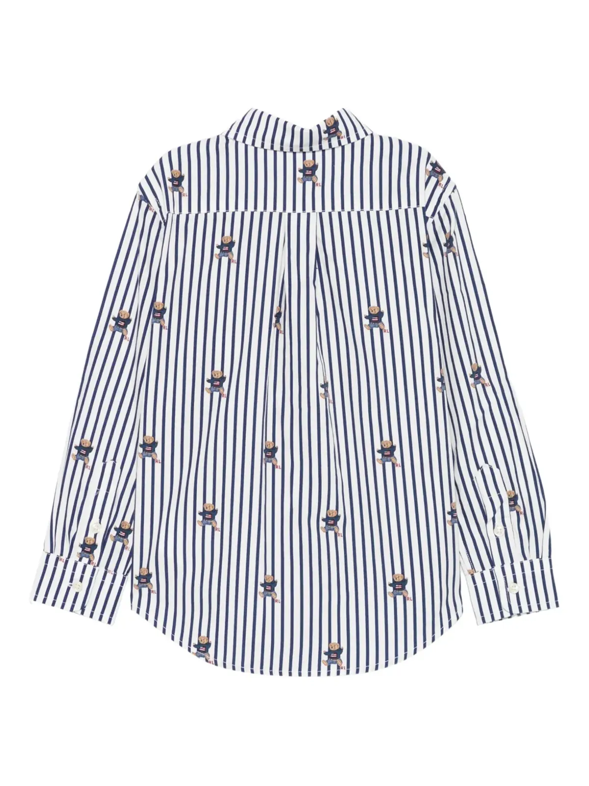 POLO RALPH LAUREN KIDS ストライプベアシャツ - 画像2