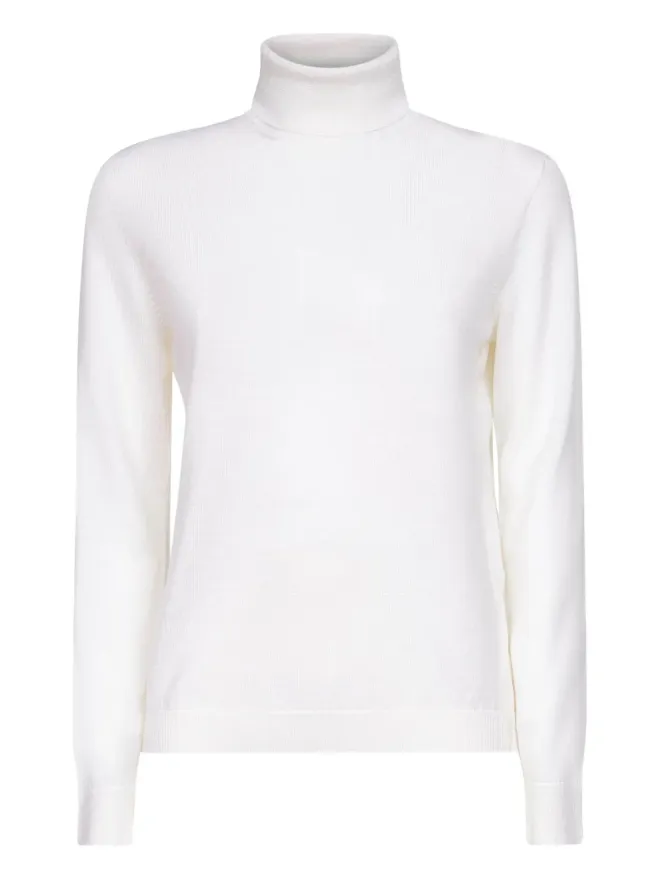 Blanca Vita Blanca Vita タートルネックリブ袖口セーターの商品画像
