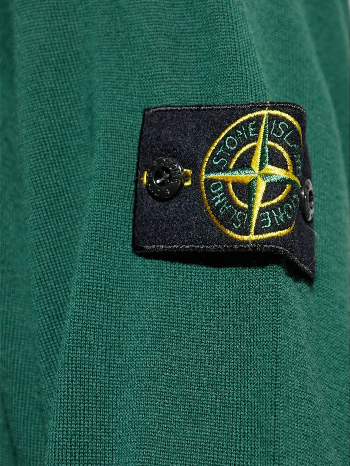 Stone Island ロールネック パッチポケット セーター - 画像5