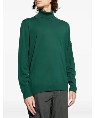Stone Island ロールネック パッチポケット セーター - サムネイル3