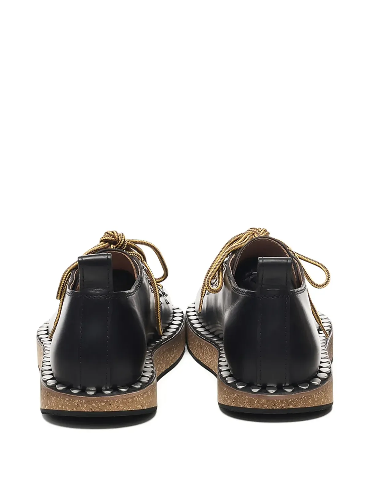 LOEWE レースアップスタッズスニーカー - ブラック - 画像4