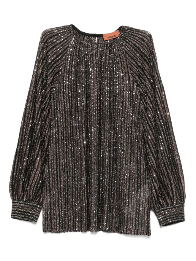 Missoni Missoni スパンコールストライプトップの商品画像