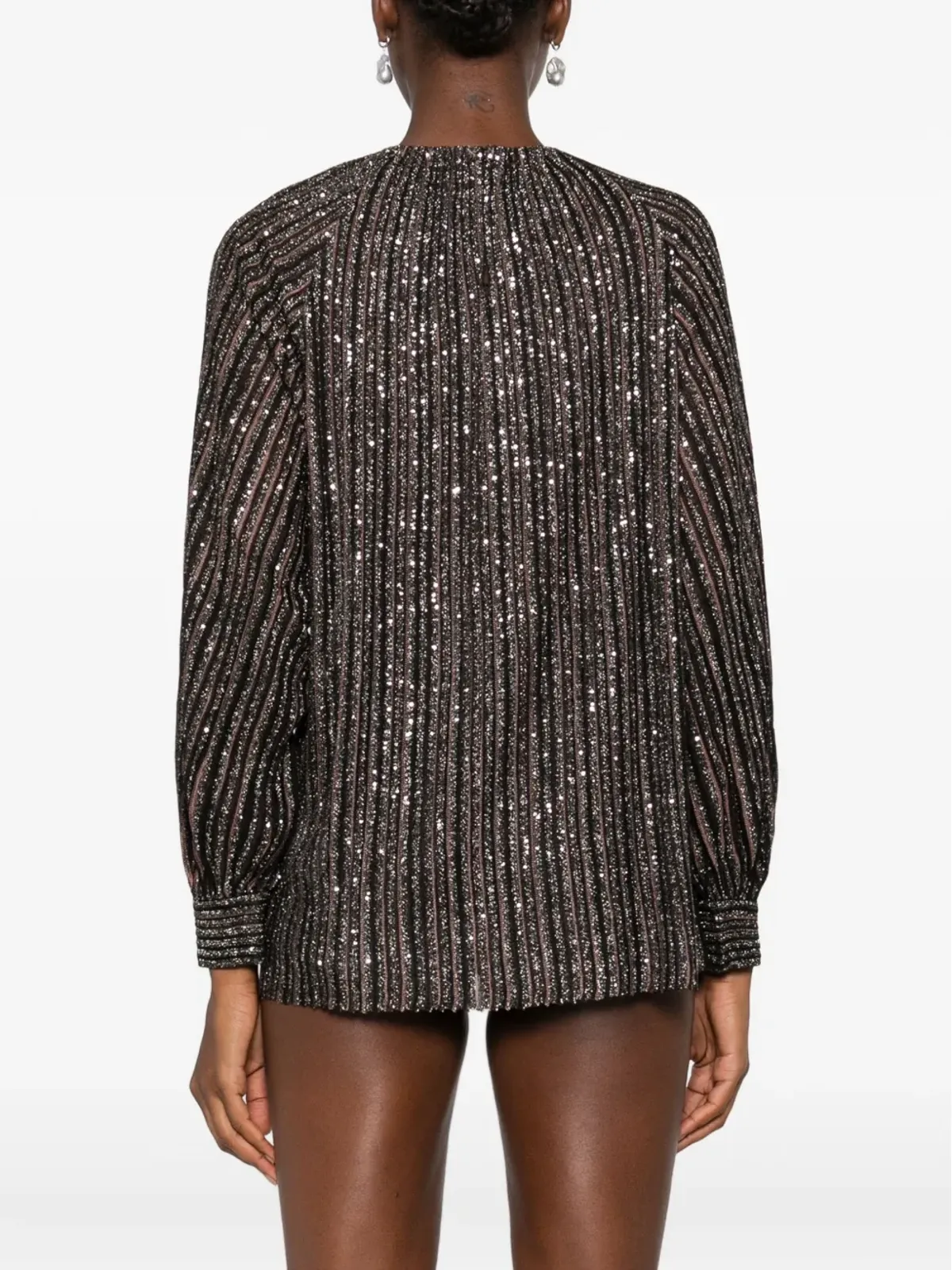 Missoni スパンコールストライプトップ - 画像4