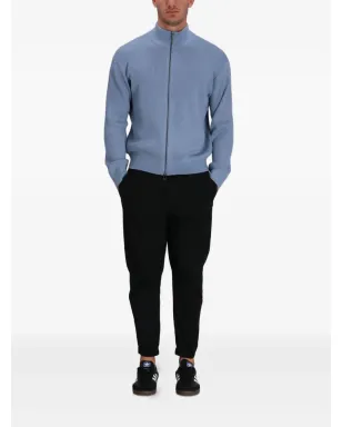 Armani Exchange リブ編みジップファスナー付きカーディガン - サムネイル2