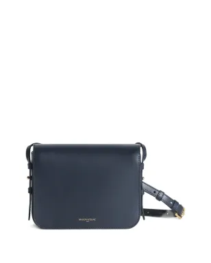 Maison Kitsuné Edie レザー ミニバッグ ブルー - サムネイル3